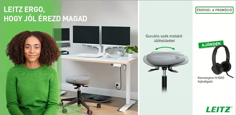 Leitz Ergo ergonómiai termékek promóciója!