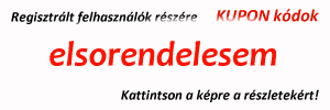 Felhasználói kuponok