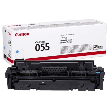 Canon CRG-055 Cyan lézertoner eredeti 2,1K 3015C002