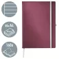 STYLE jegyzetfüzet A/4 vonalas gránátvörös 44751028