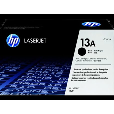 HP Q2613A No.13A Black lézertoner eredeti 2,5K