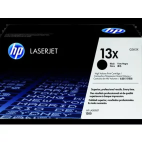HP Q2613X No.13X Black lézertoner eredeti 4K