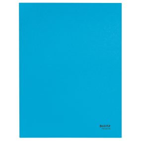 Recycle karton 3-pólyás mappa A/4 kék 39060035_pr_rec