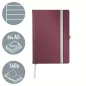 STYLE jegyzetfüzet A/5 vonalas gránátvörös 44851028