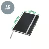 STYLE jegyzetfüzet A/5 vonalas gránátvörös 44851028