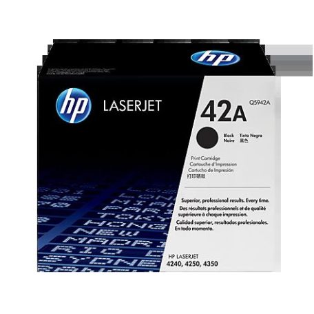 HP Q5942A No.42A Black lézertoner eredeti 10K