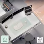   Leitz Ergo elektromos ülő-álló asztal felállásra emlékez140x80 67730001