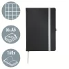 STYLE jegyzetfüzet A/5 kockás szaténfekete 44861094