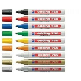 Edding 750 lakkfilc sárga (fém ház) 