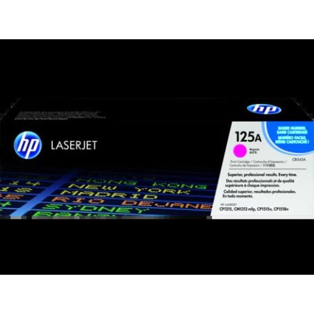 HP CB543A No.125A Magenta lézertoner eredeti 1,4K