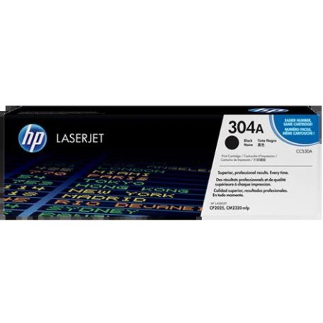 HP CC530A No.304A Black lézertoner eredeti 3,5K