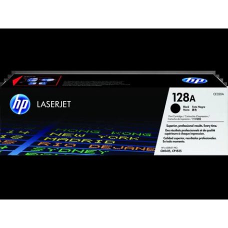 HP CE320A No.128A Black lézertoner eredeti 2K