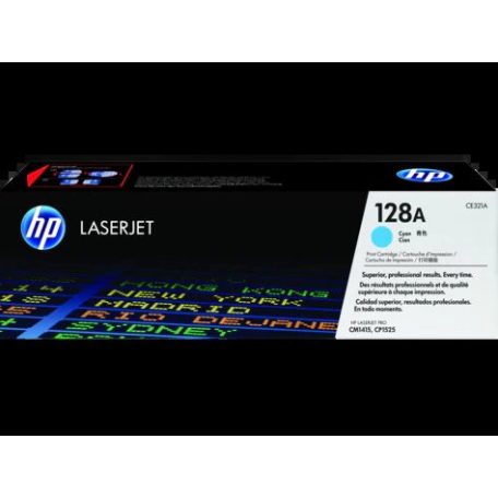 HP CE321A No.128A Cyan lézertoner eredeti 1,3K