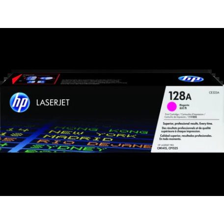 HP CE323A No.128A Magenta lézertoner eredeti 1,3K