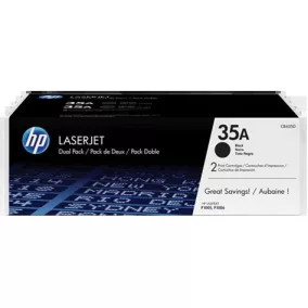 HP CB435AD No.35A Black Dupla lézertoner eredeti 2x1,5K