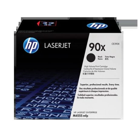 HP CE390X No.90X Black lézertoner eredeti 24K