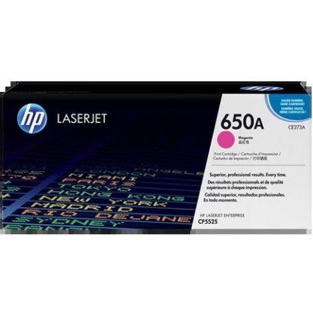 HP CE273A No.650A Magenta lézertoner eredeti 15K