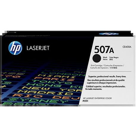 HP CE400A No.507A Black lézertoner eredeti 5,5K