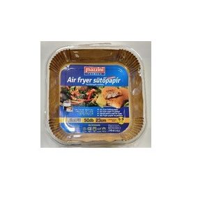MAZZINI Sütőpapír PREMIUM Air fryer szögletes 23cm /50db