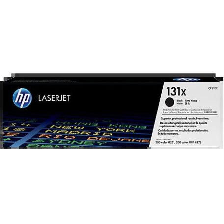 HP CF210X No.131X Black lézertoner eredeti 2,4K