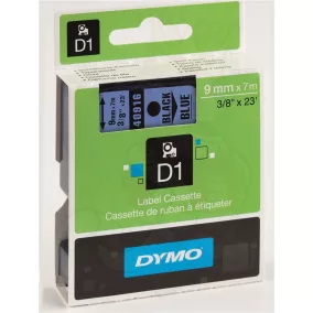 Dymo S0720710 (40916) D1 9mm*7m fek/kék kazetta