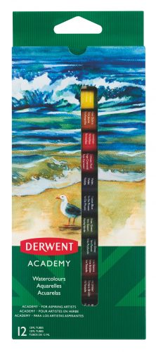 Derwent Vízfesték 12ml 12db 2302404