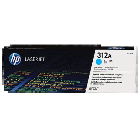 HP CF381A No.312A Cyan lézertoner eredeti 2,7K