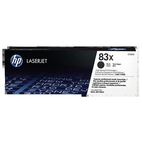 HP CF283X No.83X Black lézertoner eredeti 2,2K