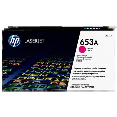 HP CF323A No.653A Magenta lézertoner eredeti 16,5K