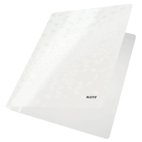WOW Lakkfényű karton gyorslefűző 30010001 fehér