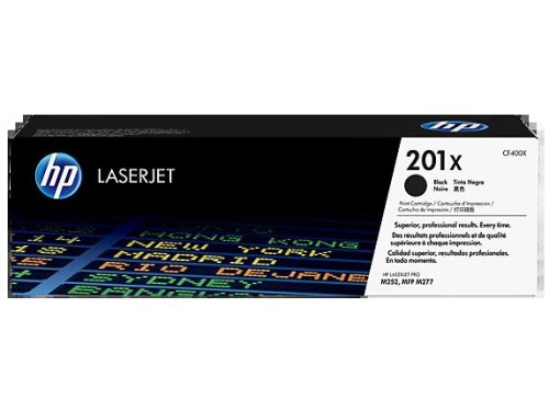 HP CF400X No.201X Black lézertoner eredeti 2,8K