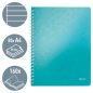 WOW spirálfüzet A/4 vonalas 46370051 jégkék 
