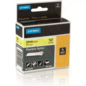 Dymo S0773850 RHINO 6000 ID1 nylon 24x3,5 sárga