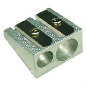 Ceruzahegyező fém 2 lyukú