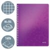 WOW spirálfüzet A/4 kockás 46380062 lila 