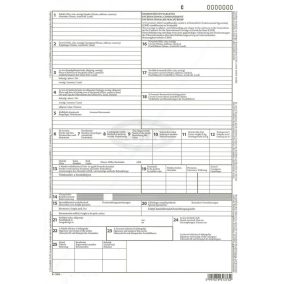 NY. E.10/6 péld CMR nemzetközi fuvarlevél