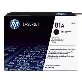 HP CF281A No.81A Black lézertoner eredeti 10,5K