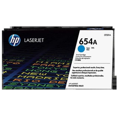 HP CF331A No.654A Cyan lézertoner eredeti 15K