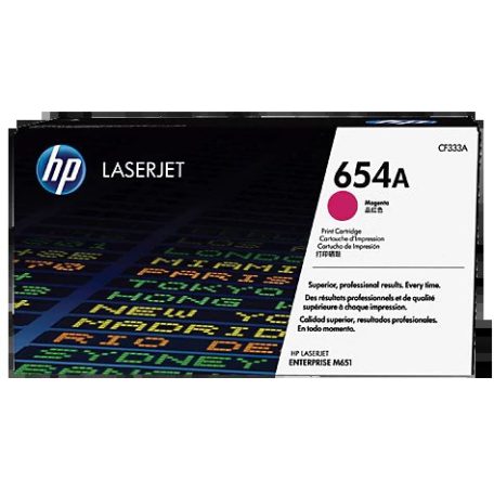 HP CF333A No.654A Magenta lézertoner eredeti 15K