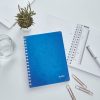 WOW spirálfüzet A/5 kockás 46410036 kék 
