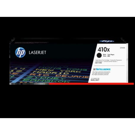 HP CF410X No.410X Black lézertoner eredeti 6,5K