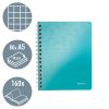 WOW spirálfüzet A/5 kockás 46410051 jégkék 