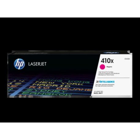 HP CF413X No.410X Magenta lézertoner eredeti 5K