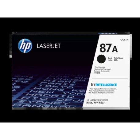 HP CF287A No.87A Black lézertoner eredeti 9K