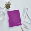WOW spirálfüzet A/5 kockás 46410062 lila 
