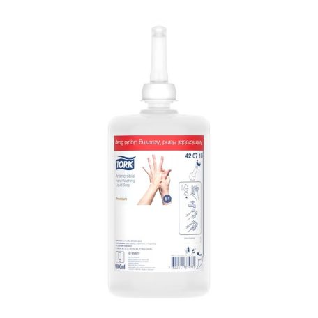 TORK 420710 Folyékony szappan fertötlenítős (kisz:6) S1