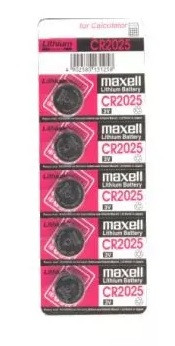 Elem Maxell gombelem CR2025 (5db/bliszter) Lithium