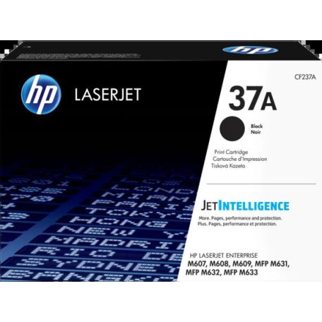 HP CF237A No.37A Black lézertoner eredeti 11K