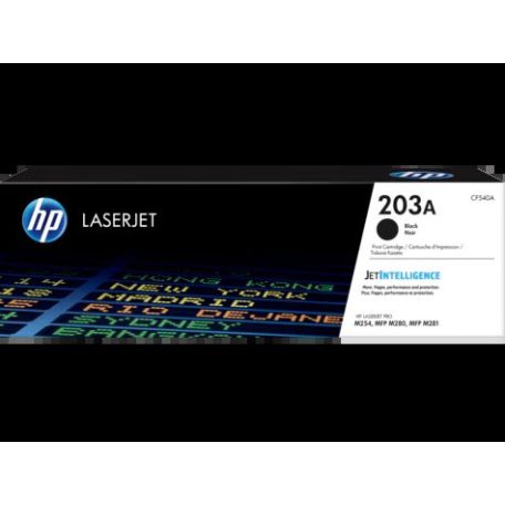 HP CF540A No.203A Black lézertoner eredeti 1,4K