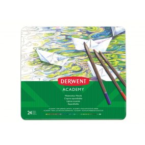 Derwent fémdobozos vízfesték színesceruza 24db 2301942